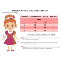 Vestido Infantil Rosa Laço com Strass e Aplique Borboletas