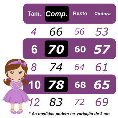 Vestido Infantil Branco e Vermelho com Estampa Cereja Luxo