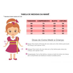 Vestido Infantil Rose C/ Renda e Broche de Flor e Pérola