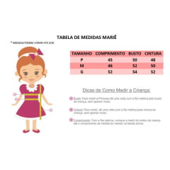 Vestido Infantil Marfim Busto C/ Renda e Pérolas Batizado