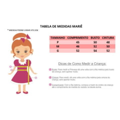 Vestido Infantil Marfim Busto C/ Renda e Pérolas Batizado