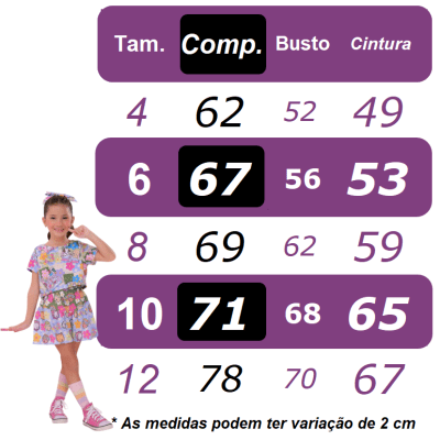 Vestido Infantil Colorido Bobbie goods Festas