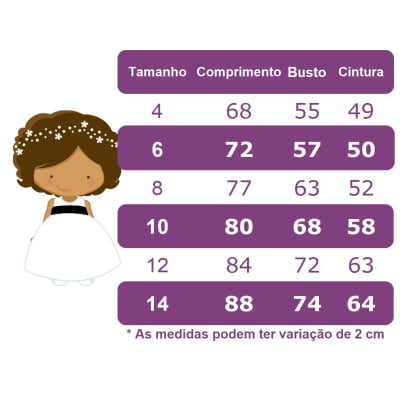 Vestido Infantil Azul Bebê Tiara C/ Renda e Cinto de Pérolas