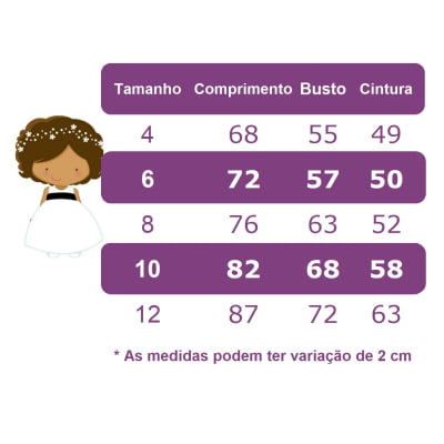 Vestido Infantil Azul C/ Renda e Cinto de Pérolas Laço