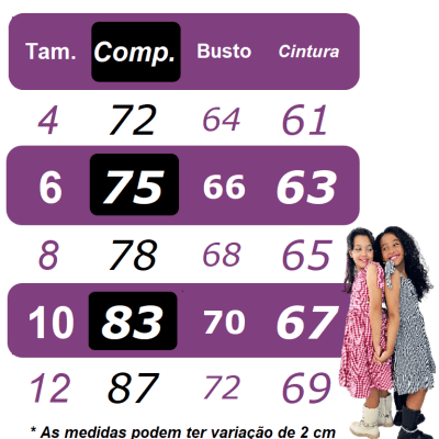 Vestido Infantil Rose Busto Nervura Saia C/ Glitter Festas