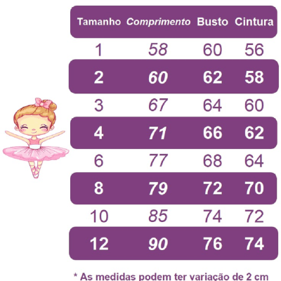 Fantasia Infantil da Bailarina Luxo Acompanha a Tiara