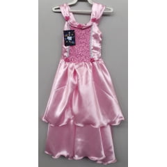 Vestido Jardim encantado Princesa Sofia Rapunzel de Festa Infantil Encanto  Isabela Lilás