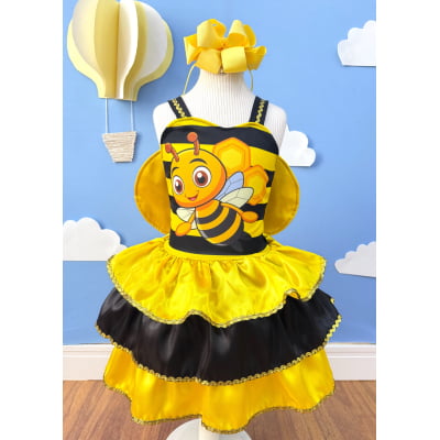 Fantasia Infantil da Abelhinha Festas