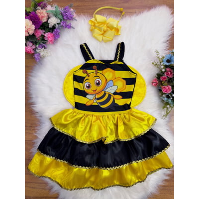 Fantasia Infantil da Abelhinha Festas