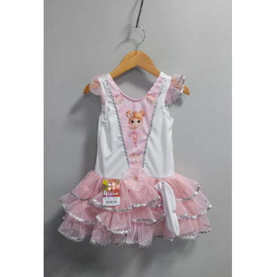 Fantasia Infantil da Bailarina Encantada C/ Faixa Cabelo Festas Fantasia Infantil da Bailarina Encantada C/ Faixa Cabelo Festas