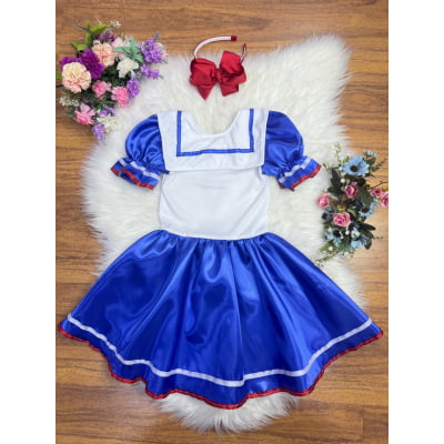 Fantasia Infantil da Marinheira Pop Festas