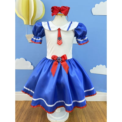 Fantasia Infantil da Marinheira Pop Festas