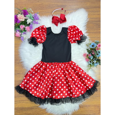 Fantasia Infantil da Minnie Festas