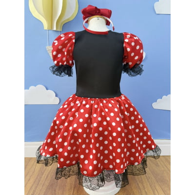 Fantasia Infantil da Minnie Festas