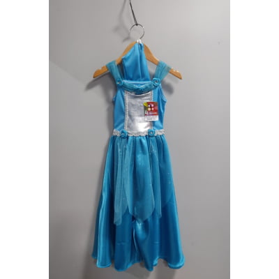 Fantasia Infantil Princesas Frozen e Cinderela Com Luvas Fantasia Infantil Princesas Frozen e Cinderela Com Luvas