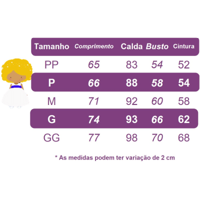 Vestido Fantasia Infantil Branca de Neve Amarelo Capa Tiara