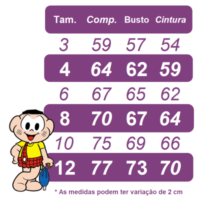 Vestido Infantil Azul Claro Turma da Mônica Festas Mangas Verdes