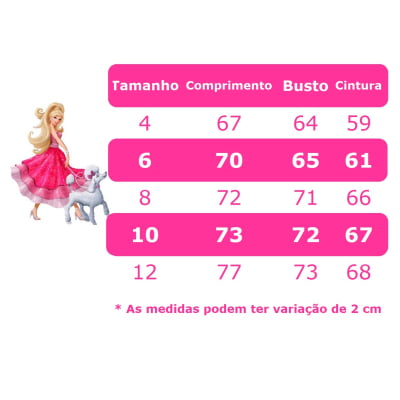 Vestido Infantil Barbie Xadrez Pink Com Laço