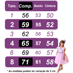 Vestido Infantil Branca de Neve Amarelo Azul Festas