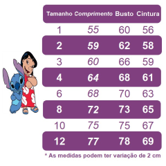 Vestido Infantil da Lilo e Stitch Pink Com Glitter Festas