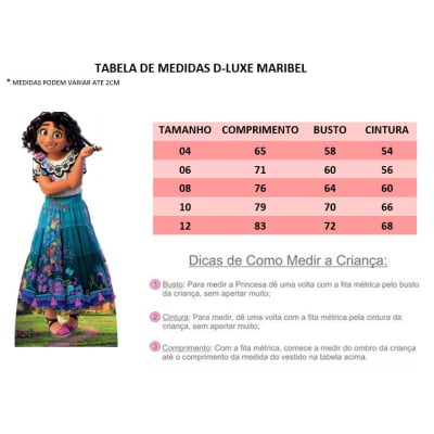 Vestido Infantil Encanto Jardim Azul C/ Cinto Pérolas