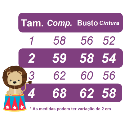 Vestido Infantil Festa no Circo Florido Festas Luxo