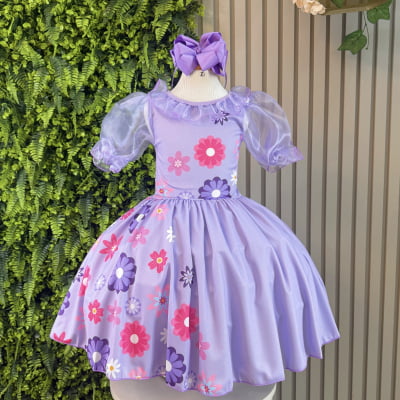 Vestido Infantil Isabela Encanto Festas Princesas
