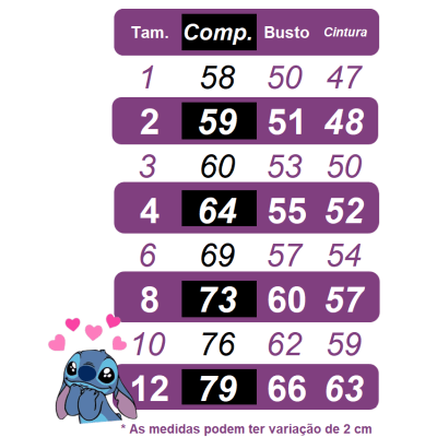 Vestido Infantil Lilo e Stitch Rosa Chiclete Festas