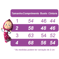 Vestido Infantil Menina e o Urso Pink Com Lenço Festas