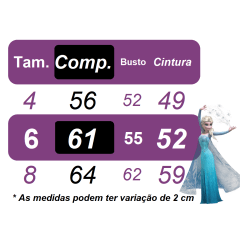 Vestido Infantil Princesas Frozen Anna Elsa Olaf Festas