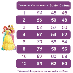 Vestido Infantil Rosa das Princesas Busto C/ Strass Luxo