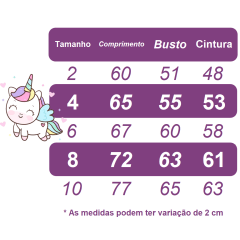 Vestido Infantil Unicórnio Rosa e Acompanha a Tiara Luxo