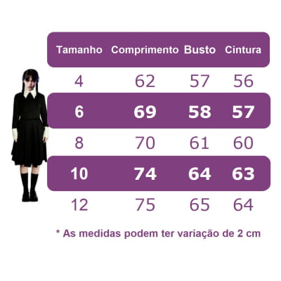 Vestido Infantil Wandinha Preto Com Cinto de Strass Luxo