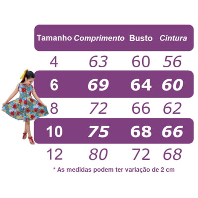 Vestido infantil de Alça Branco C/ Apliques de Flores Luxo Casual