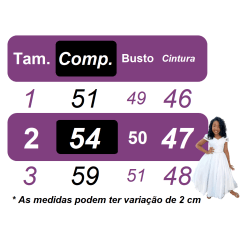 Vestido Infantil Branco Com Apliques e Renda Daminha Festas