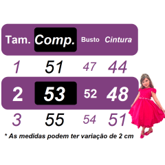 Vestido Infantil Branco Jardim Encantado Saia C/ Babados