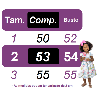 Vestido Infantil Lilás Jardim Encantado Luxo