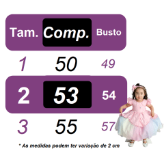 Vestido Infantil Marfim Jardim Encantado Luxo