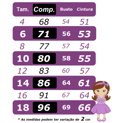 Vestido Infantil Azul C/ Renda e Aplique de Flores Damas