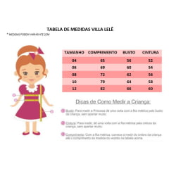 Vestido Infantil Azul Royal e Off Aplique Flores Renda Luxo