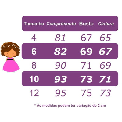 Vestido Infantil Rose Saia Off C/ Renda e Aplique Flores