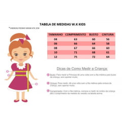 Vestido Infantil Marsala Florido Strass Peito e Pérola Tiara