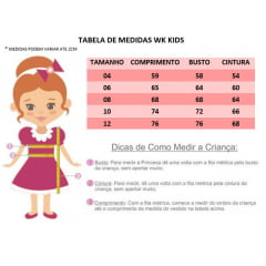Vestido Infantil Rosa Florido C/ Cinto de Pérolas e Tiara