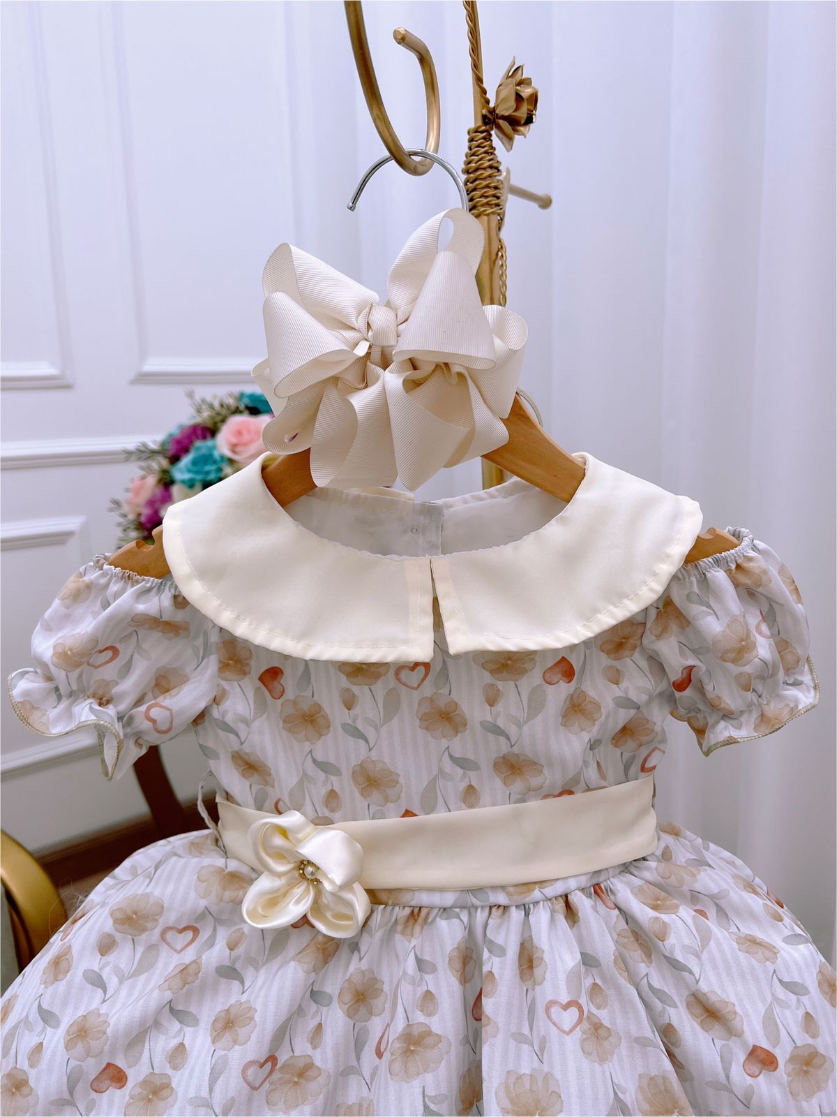 vestido infantil boneca