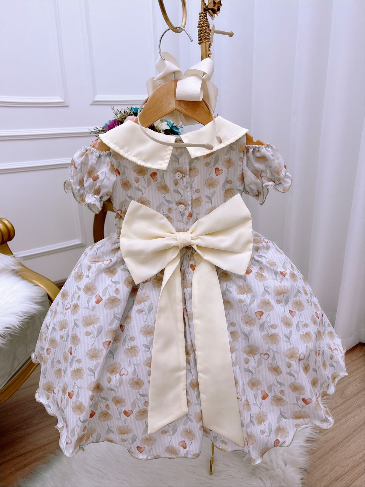 vestido infantil boneca