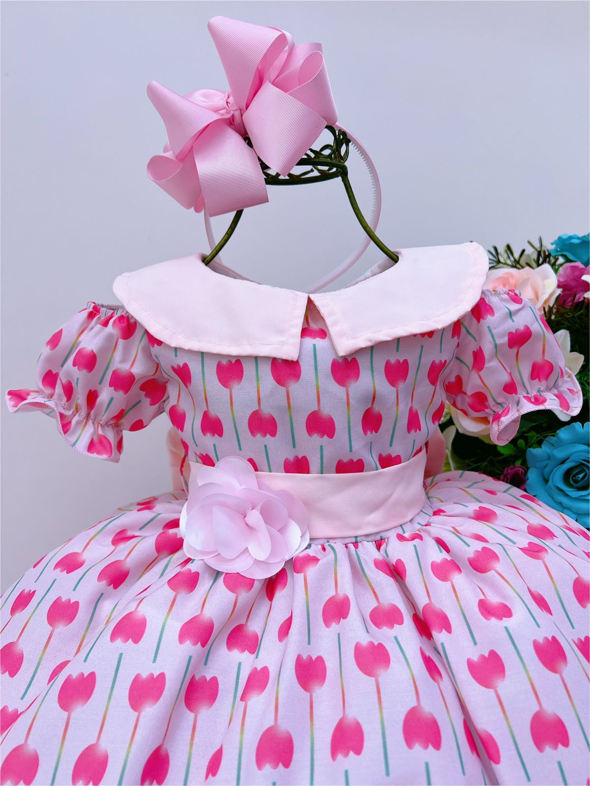 vestido infantil boneca