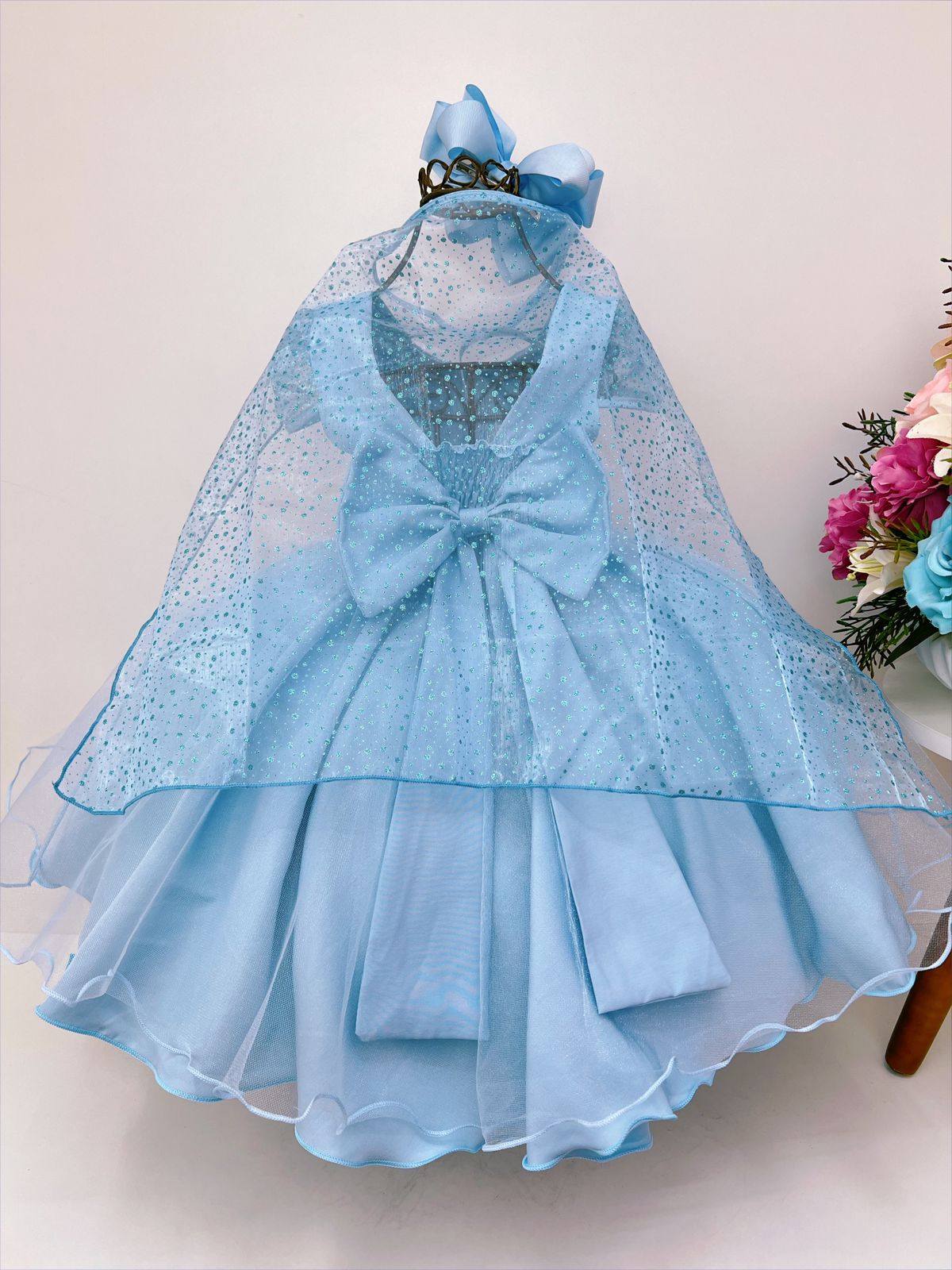 Fantasia Elsa Frozen Vestido Infantil Luxo - Disney P - Magazine 25 de  Março Festas