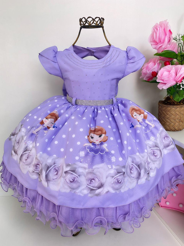 Vestido Infantil Princesa Luxo: Dê olho nas melhores opções - Roupas - Auhe  Kids