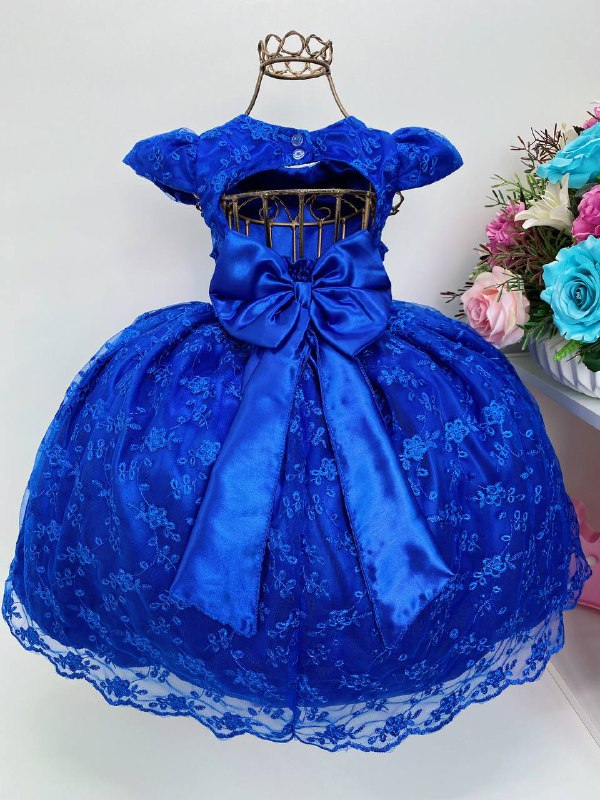 vestido festa infantil vestido festa vestido festa infantil princesa luxo  azul marinho realeza - Busca na FantasiAdoro - Junina. Festa e Fantasia