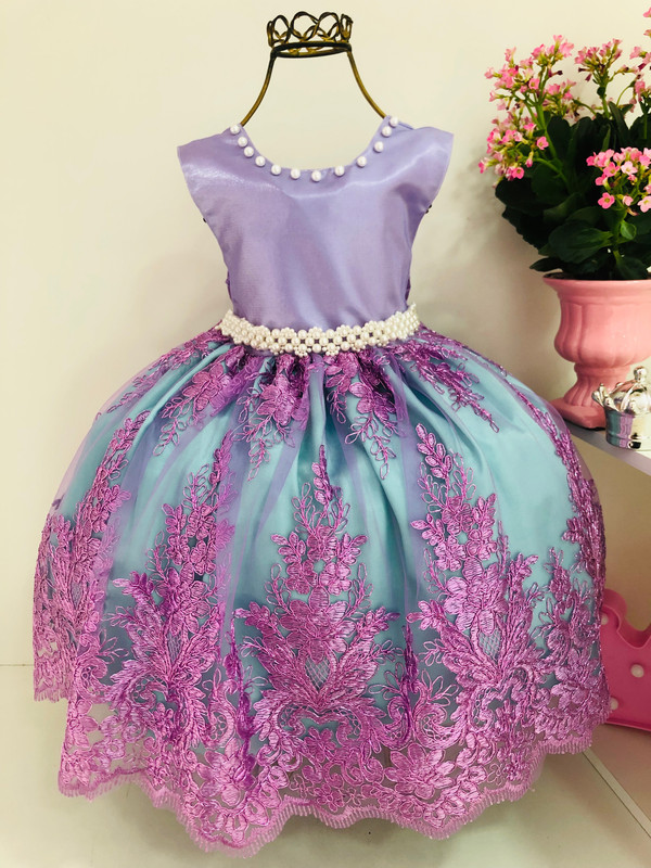 Vestido da sale ariel luxo